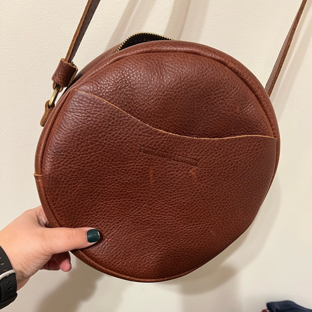 Portland Leather Goods AP Large Circle Nutmeg